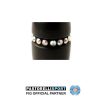 Elastic-with-stones-for-clubs-MASHA-Black--PAIR-(2-pieces)-02811