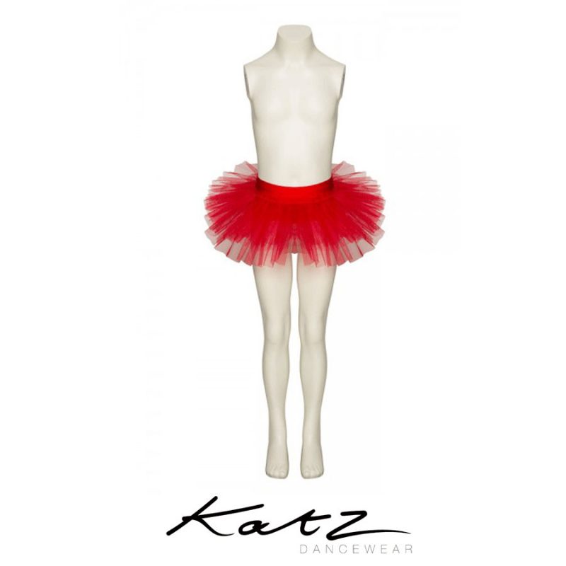 Tutu skirt with 3 net layers Elasticated waist Great for ballet, dance, fancy dress and many more occasions Ideal Christmas or birthday present Lots of other lovely colours also available Designed by Katz Dancewear