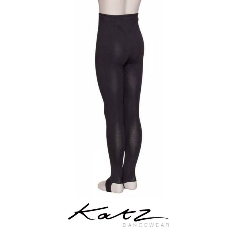 katz-cotton-dance-tights-leggings-stirrups-children-black