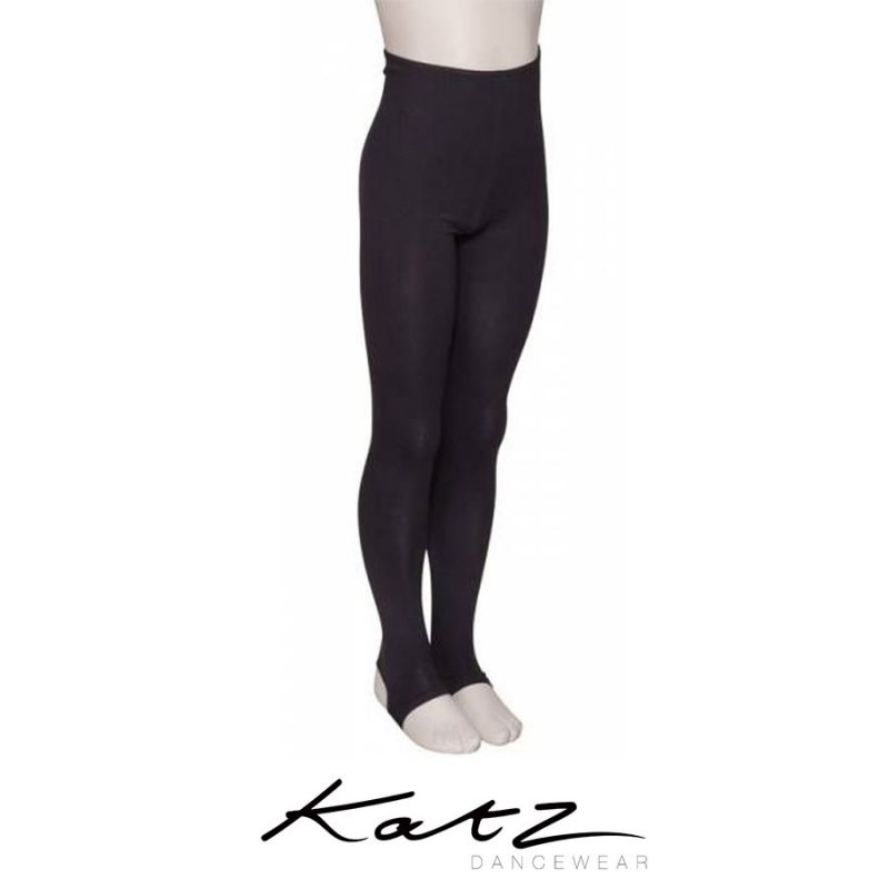katz-cotton-dance-tights-leggings-stirrups-children-black