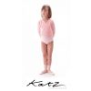 KATZ GIRLS BALLET DANCE LONG SLEEVE CROSSOVER CARDIGAN ACRYLIC