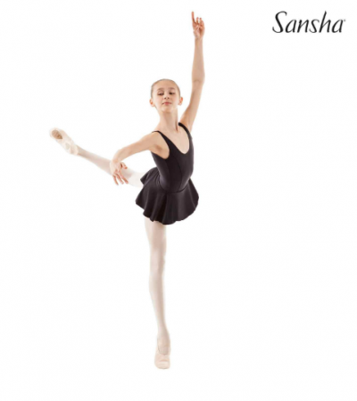 sansha-leotard-with-attached-skirt-fiona-e516m-for-children-color-black