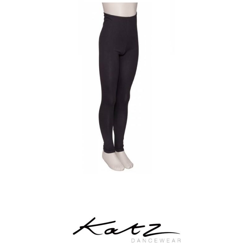 COTTON FOOTLESS LEGGINGS BLACK KATZ