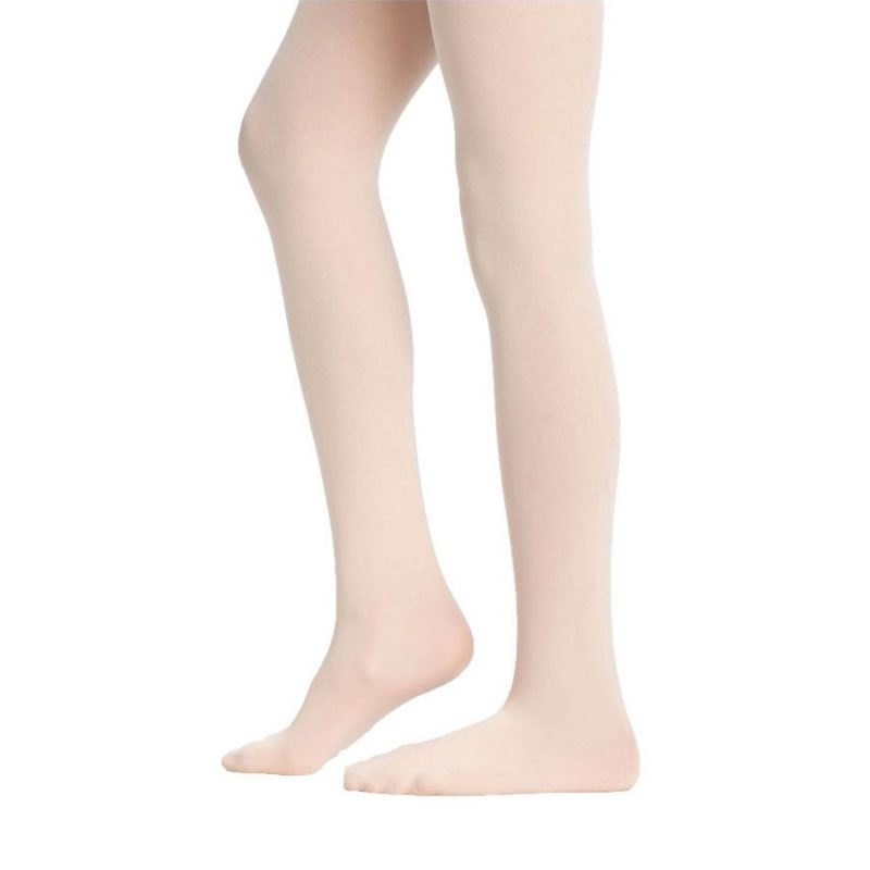 Go-Dance-Children's-Microfibre-Tights-with-Foot--Pale-Pink