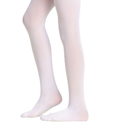 Go-Dance-Children's-Microfibre-Tights-with-Foot-White